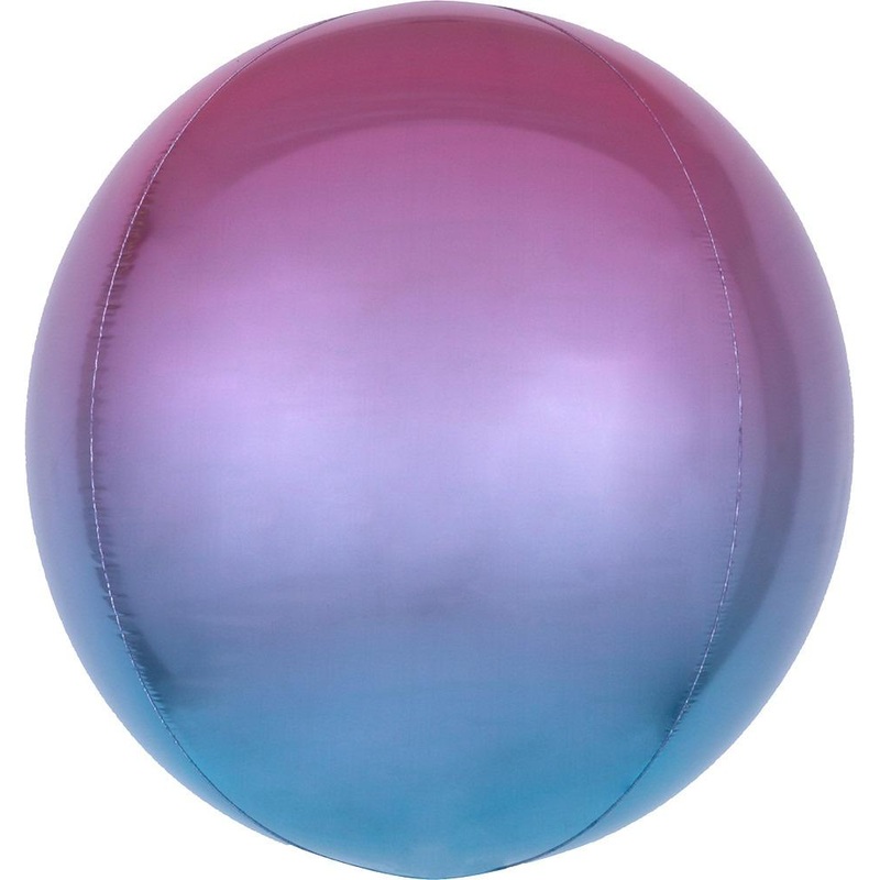 Ombre Orbz Purple & Blue 16 Balloon