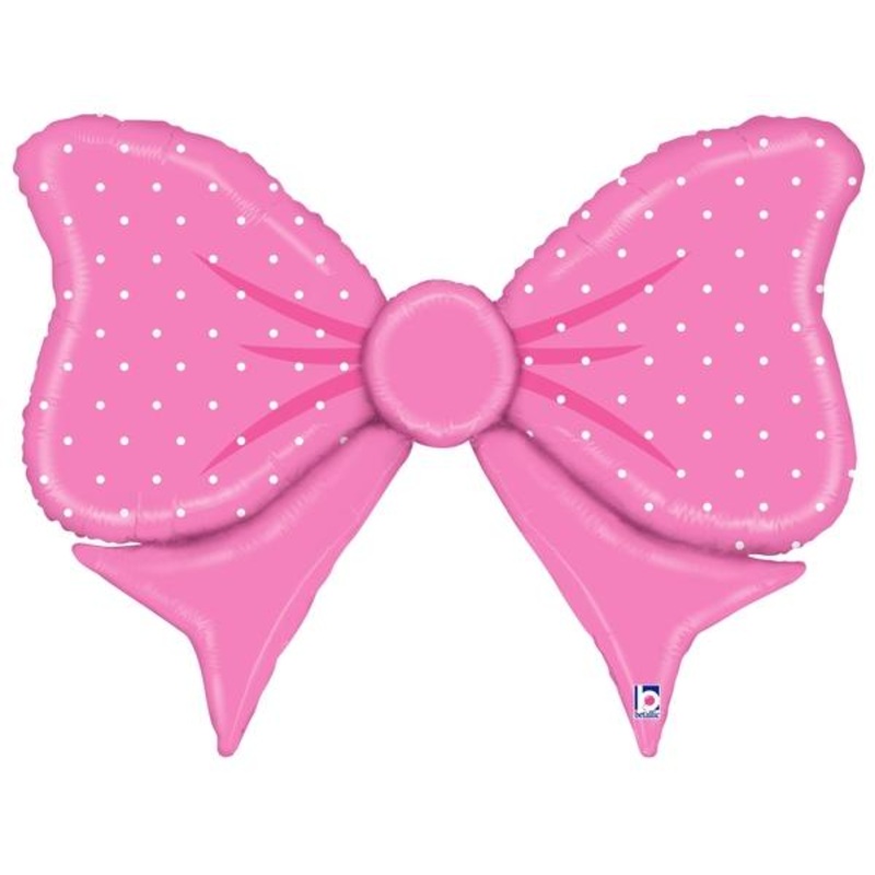 Pink Bow 43 Balloon