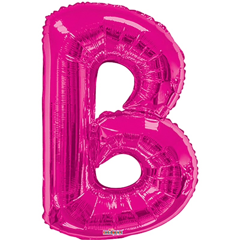 Pink Letter B 34 Balloon