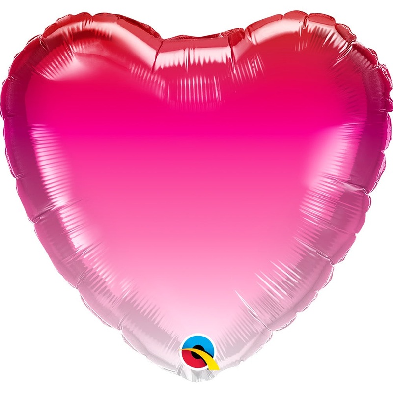 Pink Ombr 18 Balloon