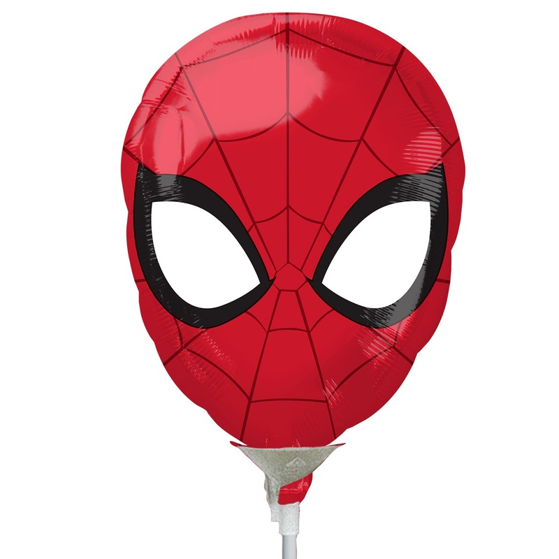 Spider-Man Mask (requires heat-sealing) 14 Balloon