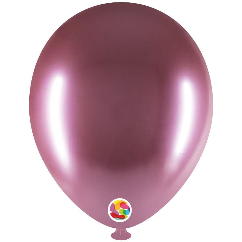 Brilliant Mauve 5 Latex Balloons (100 count)