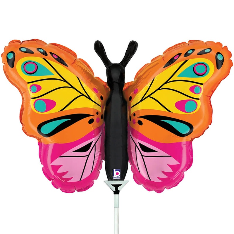 Colorful Butterfly (requires heat-sealing) 14 Balloon