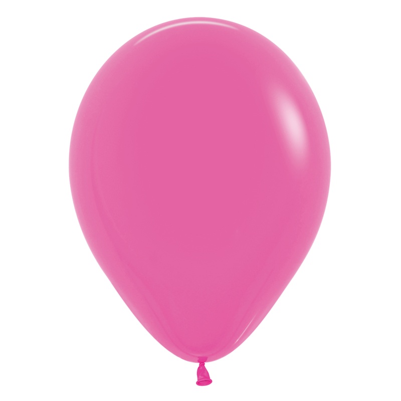Deluxe Fuchsia 5 Latex Balloons (100 count)