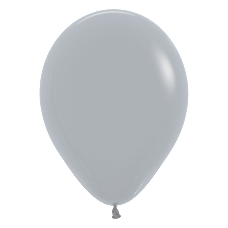 Deluxe Grey 11 Latex Balloons (100 count)