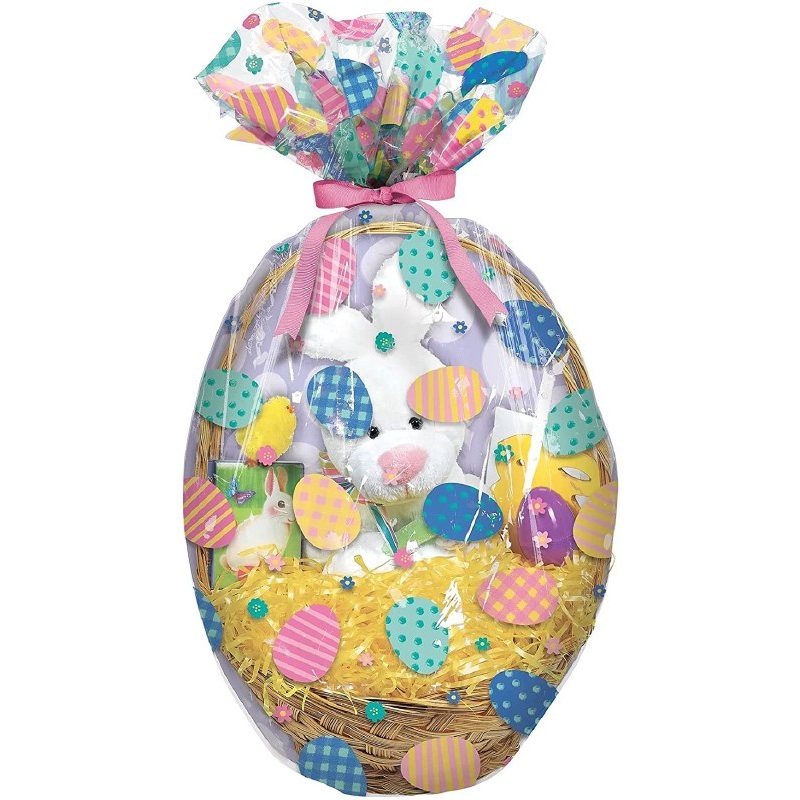 Easter Cello Basket Bag (2 count)