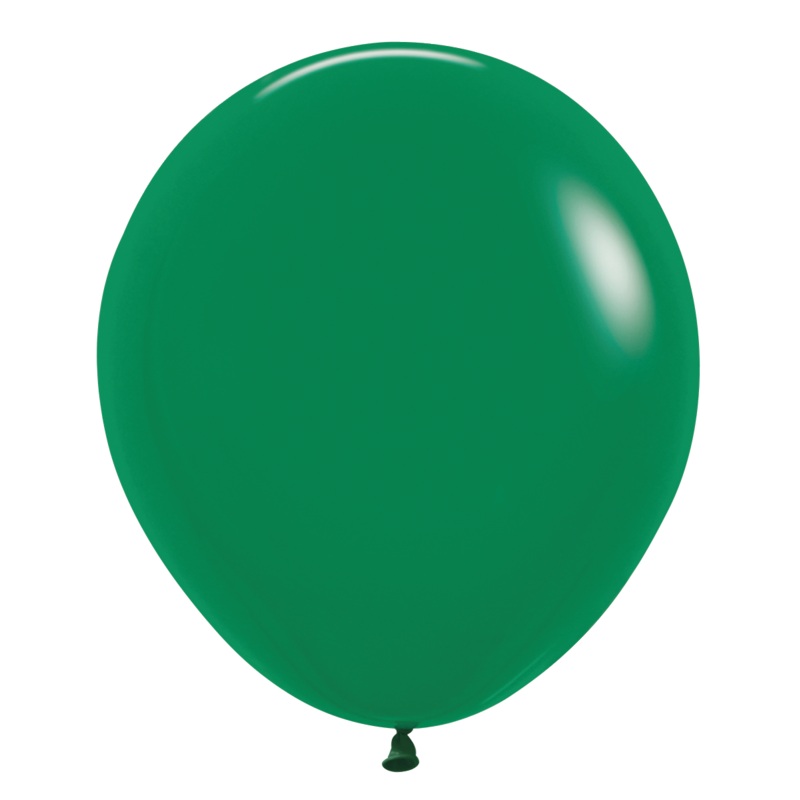 Fashion Forest Green 18 Latex Balloons (25 count)