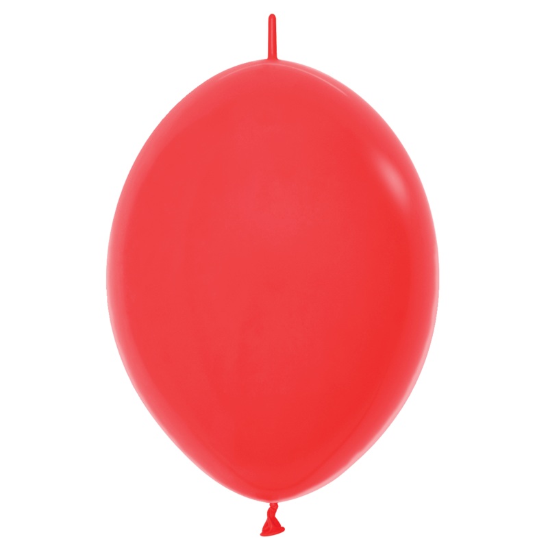 Fashion Red 6 Link-O-Loon Balloons (50 count)