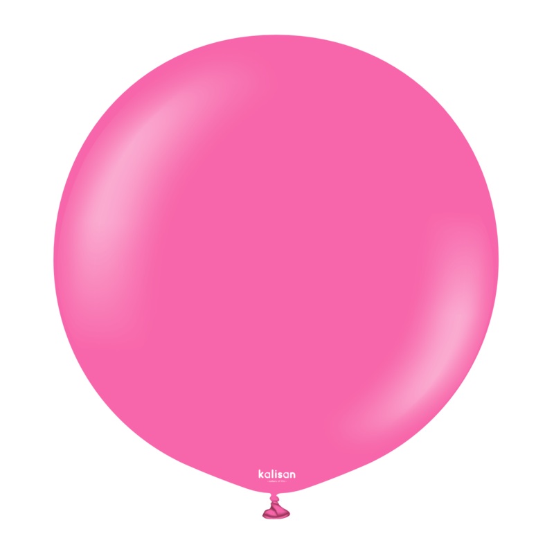Fuchsia 24 Latex Balloons (2 count)