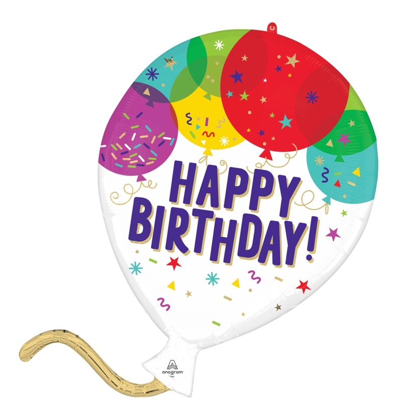 Happy Birthday Balloon 25 Balloon