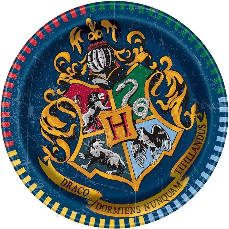 Harry Potter 7in Plates 7 (8 count)