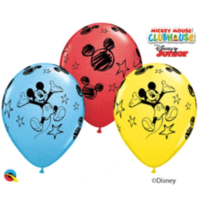 Junior Mickey 11 Latex Balloons (25)