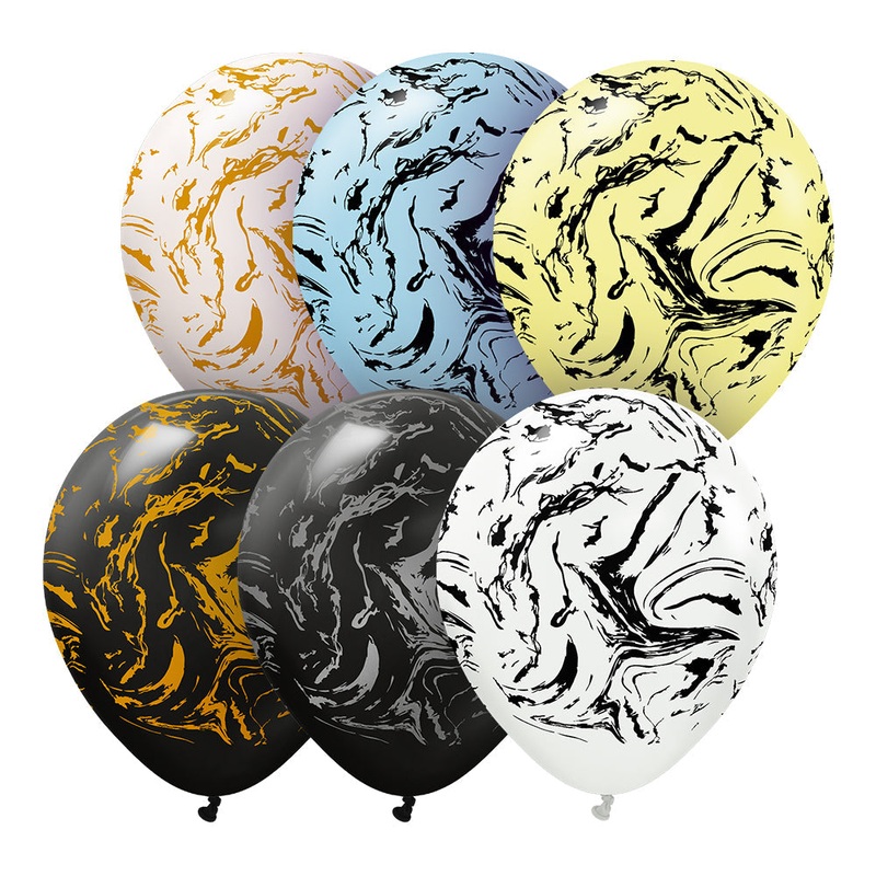 Kalisan Space Nebula - Assortment 12 Latex Balloons (6 count)