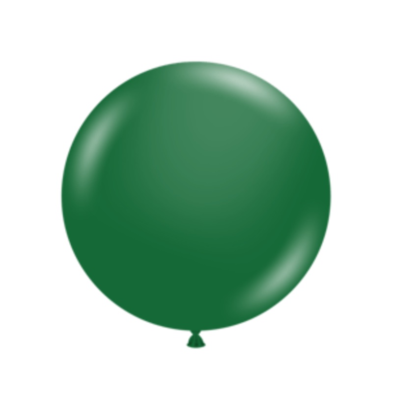 Metallic Forest Green 17 Latex Balloons (50 count)
