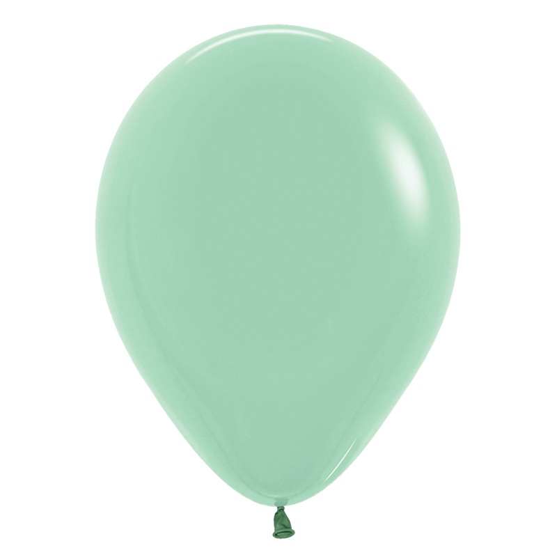 Pastel Dusk Green Tea 11 Latex Balloons (100 count)