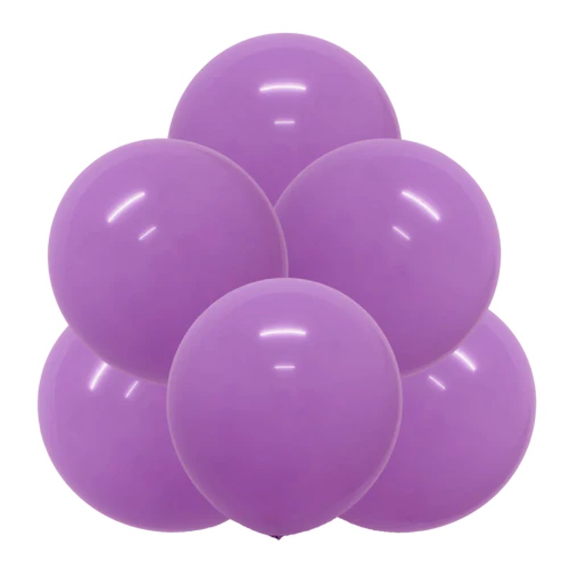 Pastel Purple 36 Latex Balloons (2 count)