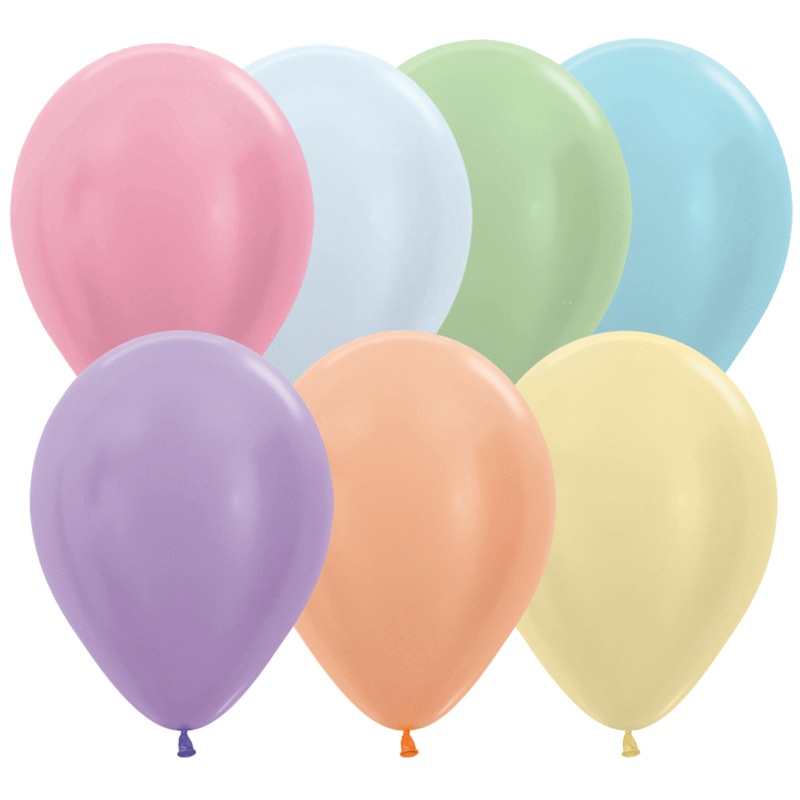 Pearl Assortment 11 Latex Balloons (100 count)