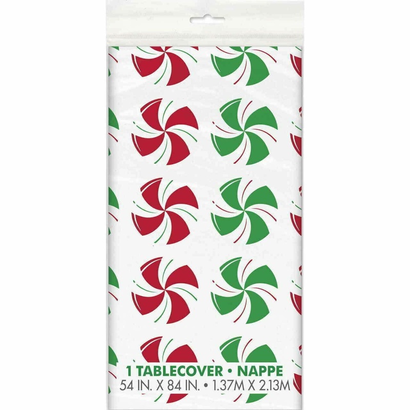 Peppermint Christmas Tablecover