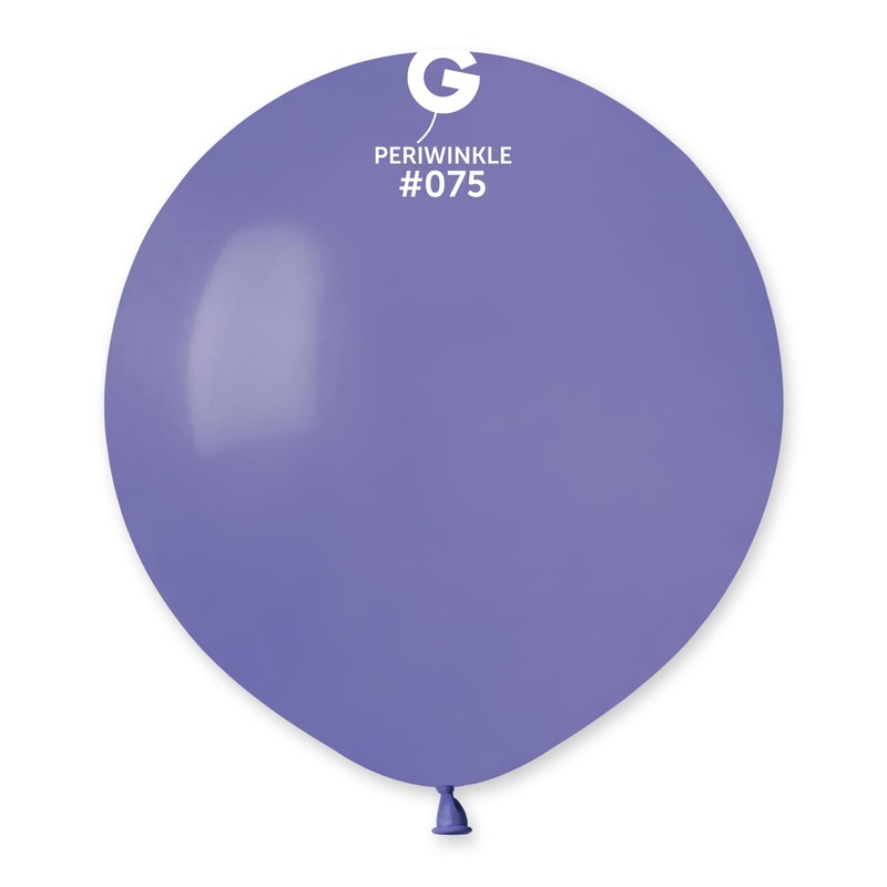 Periwinkle 19 Latex Balloons (25 count)