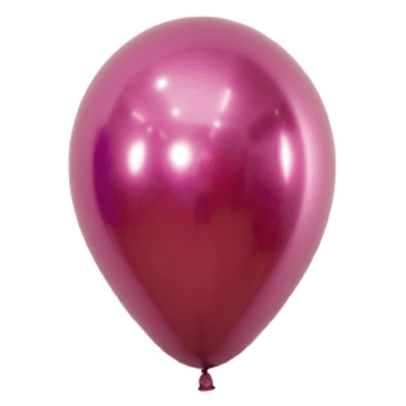 Reflex Fuchsia 5 Latex Balloons (100 count)