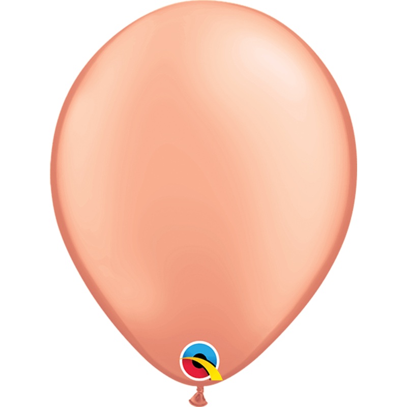 Rose Gold 16 Latex Balloons (50)