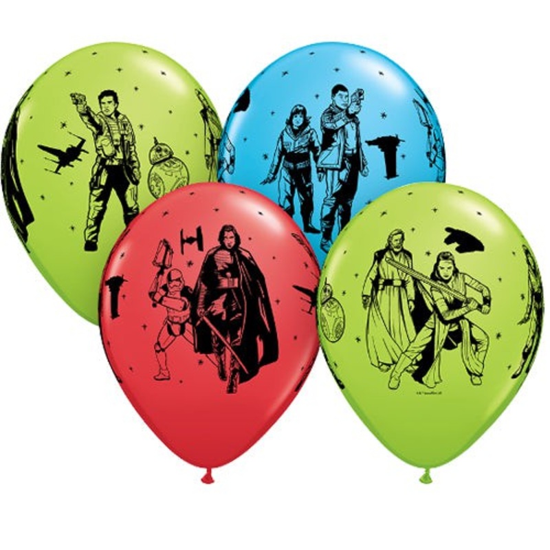 Star Wars: The Last Jedi 11 Latex Balloons (25 count)