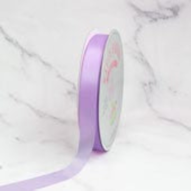 Satin Ribbon Lavender 7/8