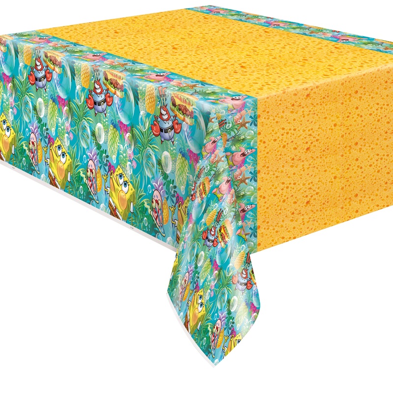 Spongebob Spants Plastic Table Cover