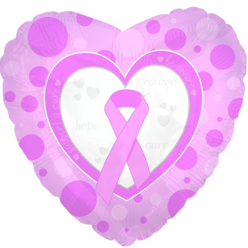 Breast Cancer Promise/Hope/Cure 18 Balloon
