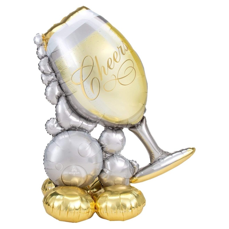Bubbly Wine Glass 51 AirLoonz Balloon
