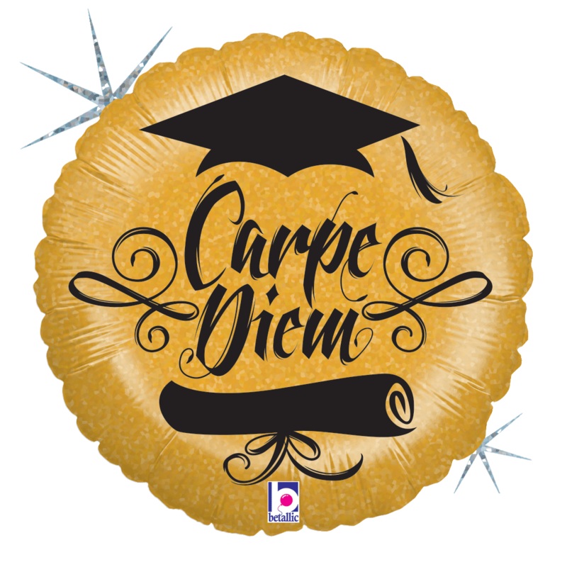 Carpe Diem 18 Graduation Balloon