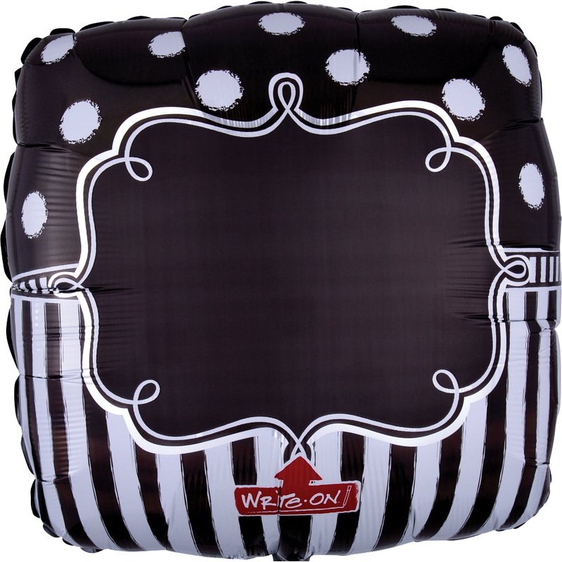 Chalkboard Write-On 28 Balloon