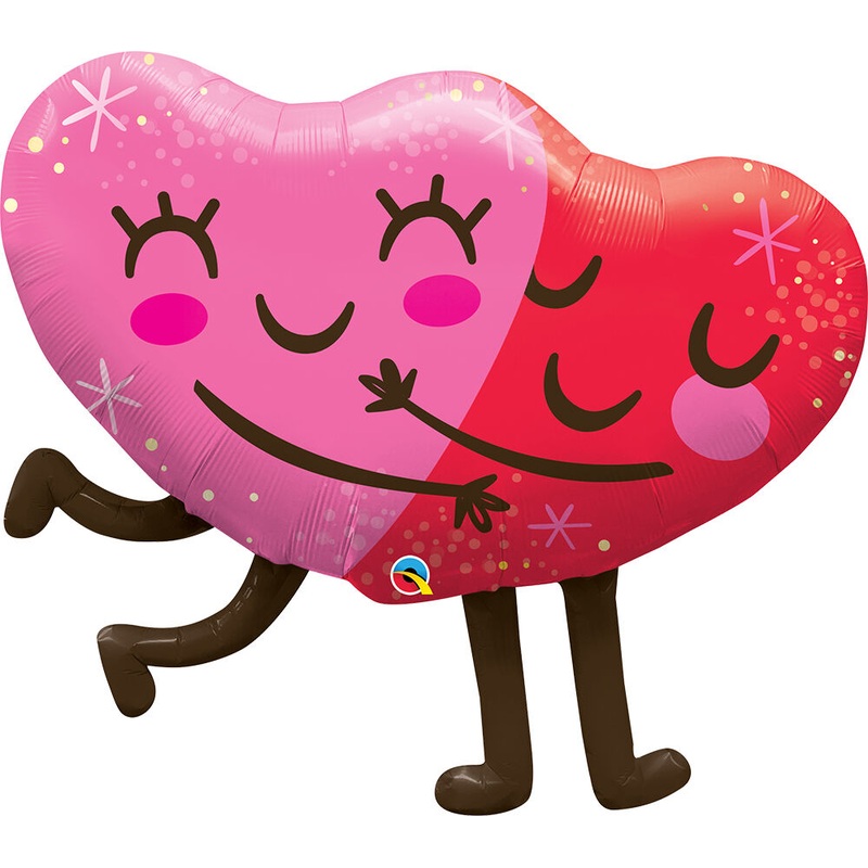 Hugging Hearts 36" Balloon