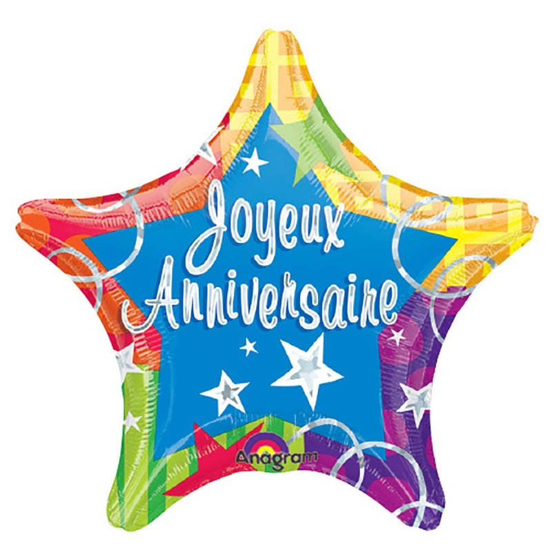 Joyeux Anniversaire 19 Balloon