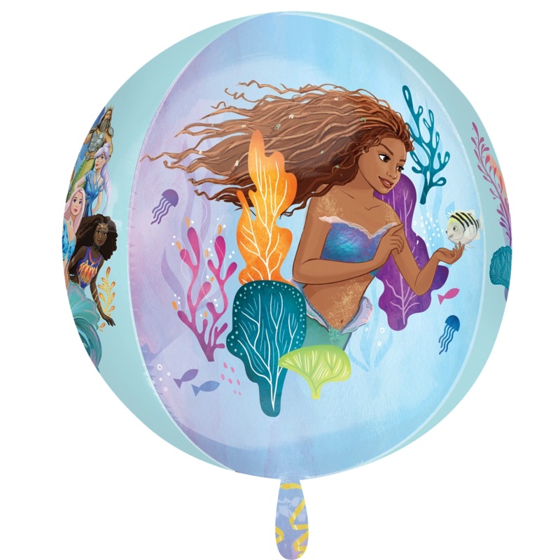 Little Mermaid Live Orbz 16 Balloon