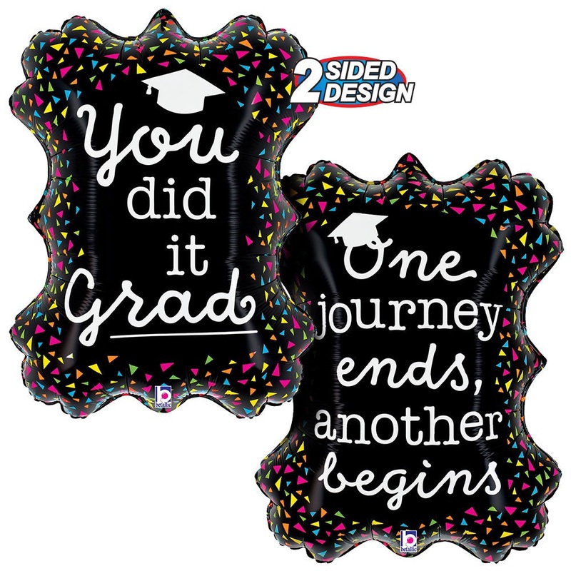 Neon Grad Frame 34 Balloon