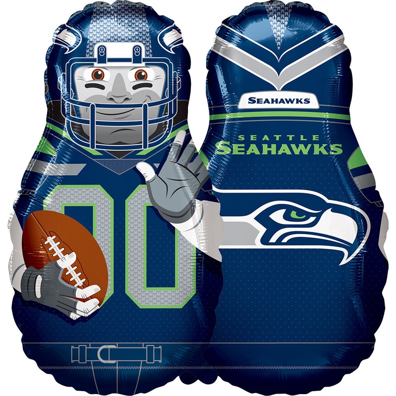 NFL Player Seahawks 39" Balloon