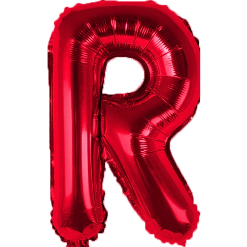 Red Letter R 16" Balloon