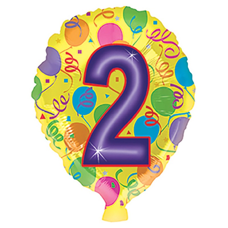 #2 Foil-tex Shape 17 Balloon