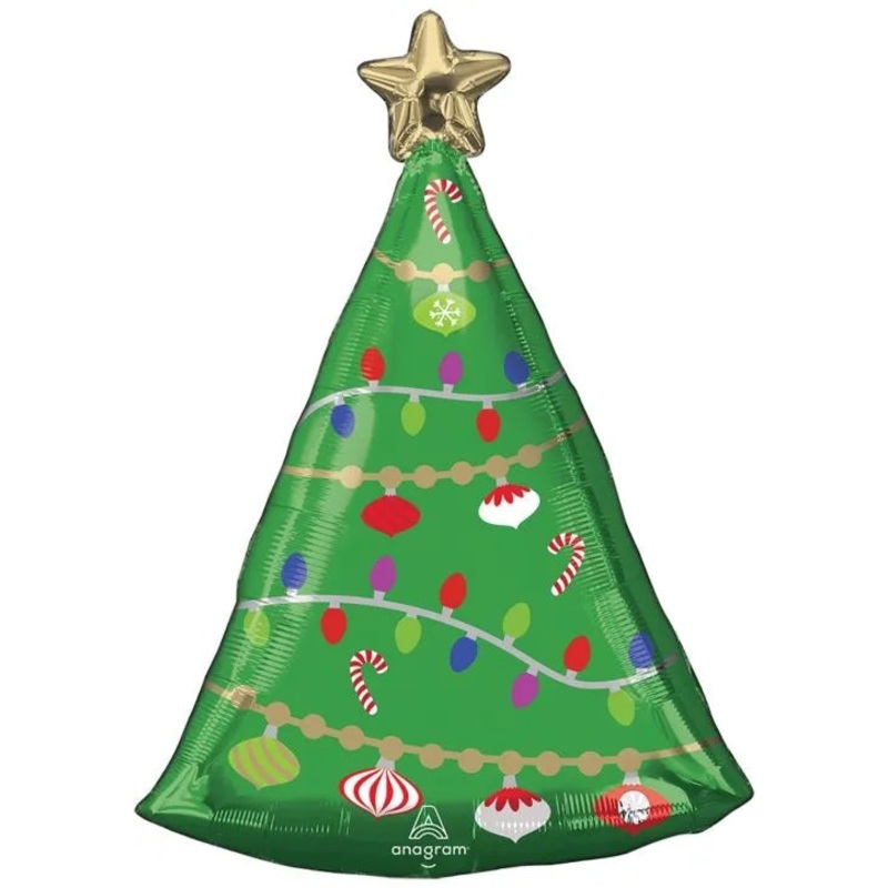 Festive Christmas Tree 24 Balloon