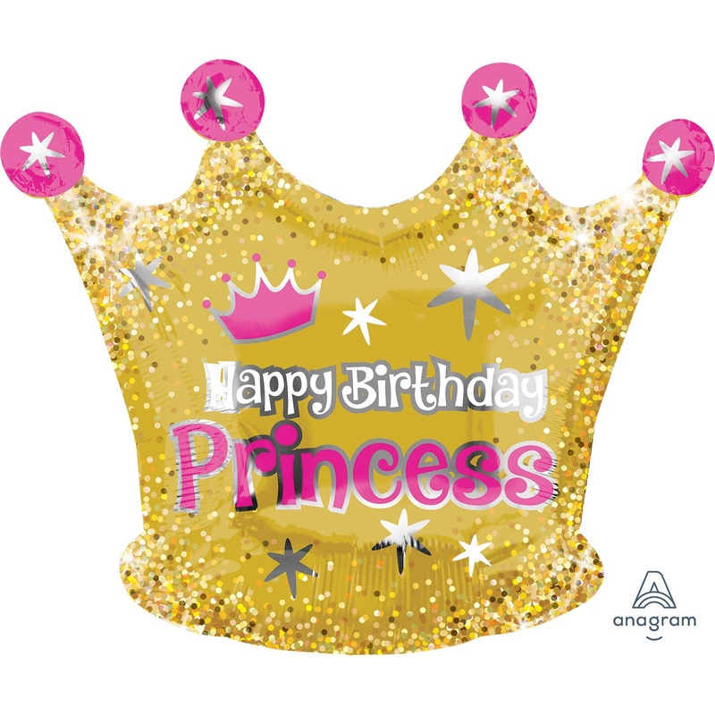 Happy Birthday Princess 20 Balloon