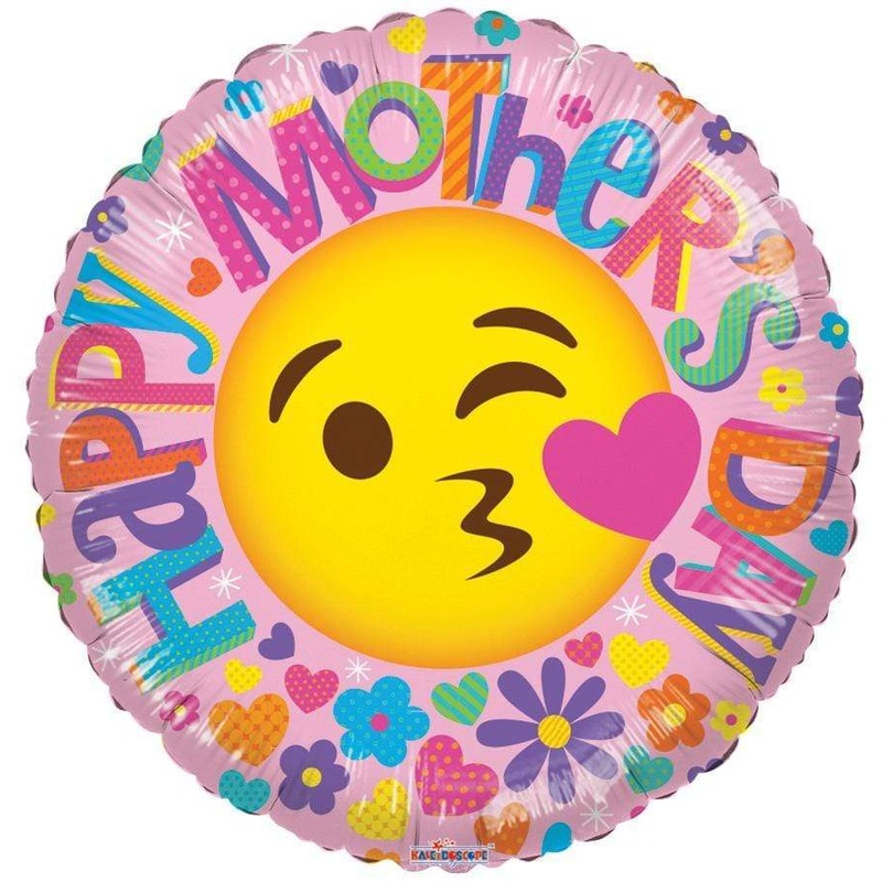 Happy Mother's Day  Smiley Face 18 Balloon