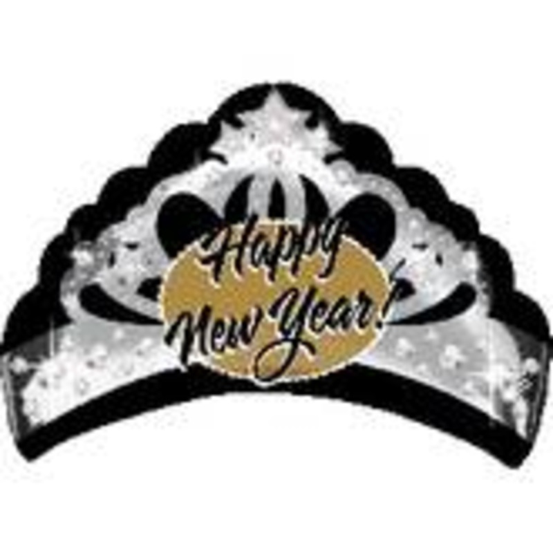 Happy New Year Tiara 27 Balloon