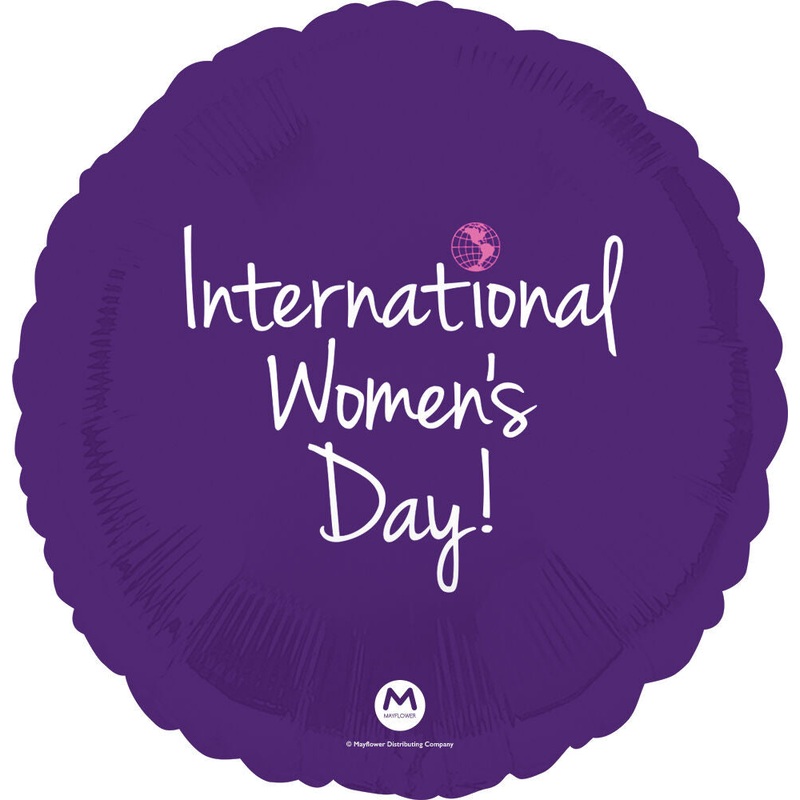 International Womens Day 18" Balloon