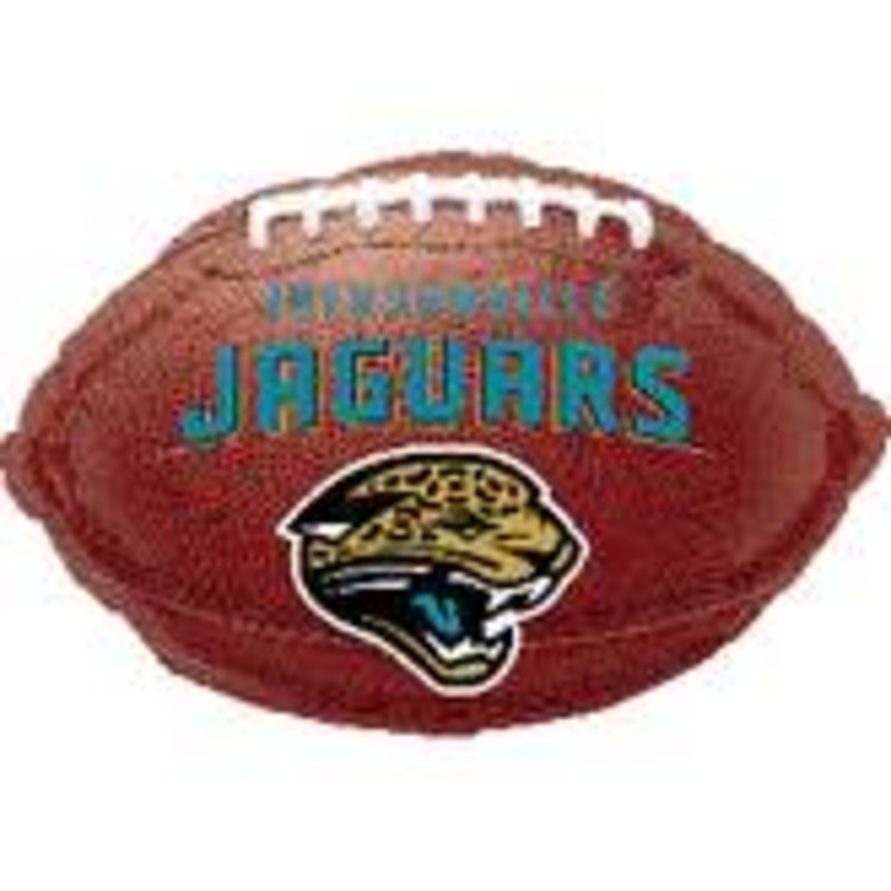 NFL Jacksonville Jaguars Football 18 Balloon