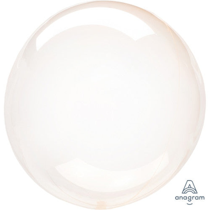 Orange Crystal Clearz Petite 10 Balloon