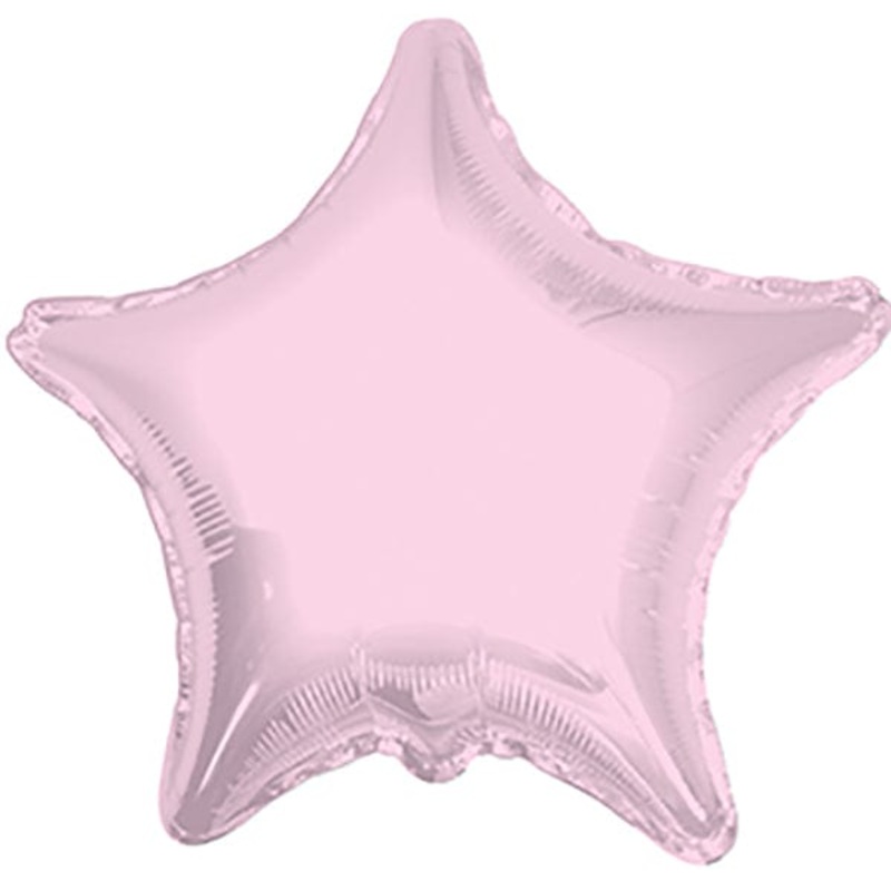 Solid Star Light Pink 9 Balloon (requires heat-sealing)