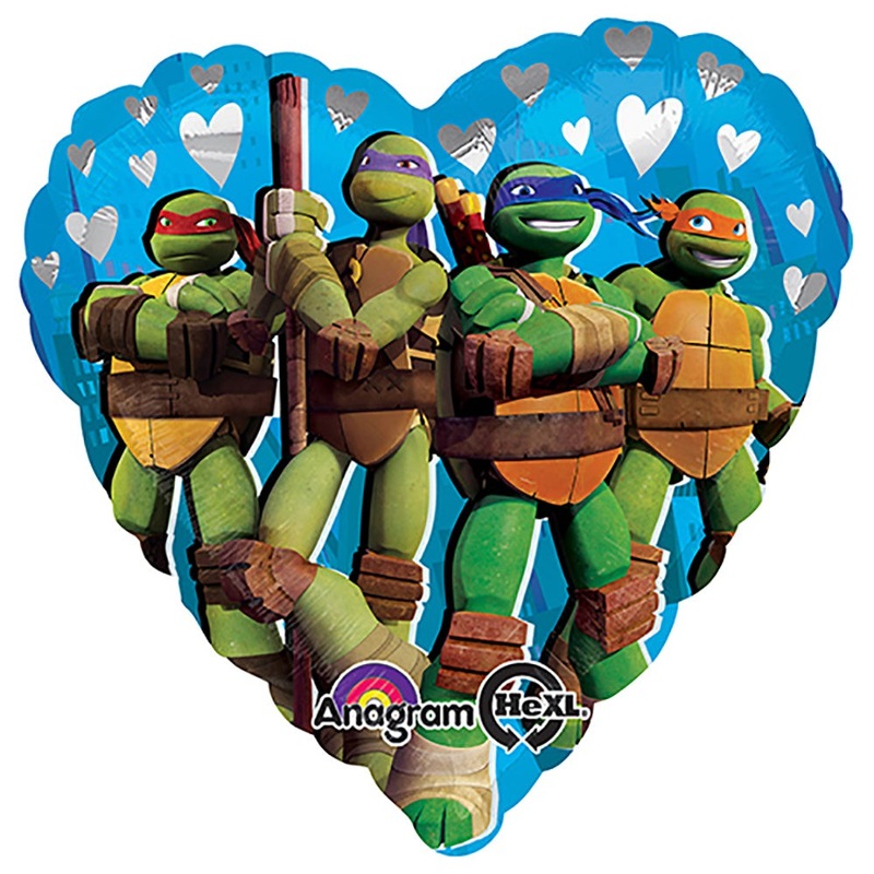 Teenage Mutant Ninja Turtles Love 18 Balloon