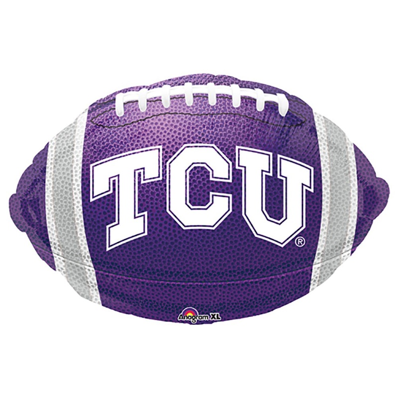 Texas Christian University TCU Horned Frogs Junior Shape 17 Balloon
