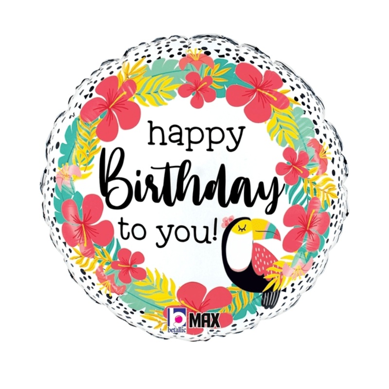 Tropical Toucan Happy Birthday 18